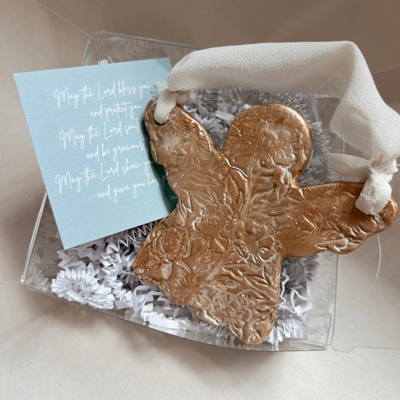 Ribbon + Resin Ornaments